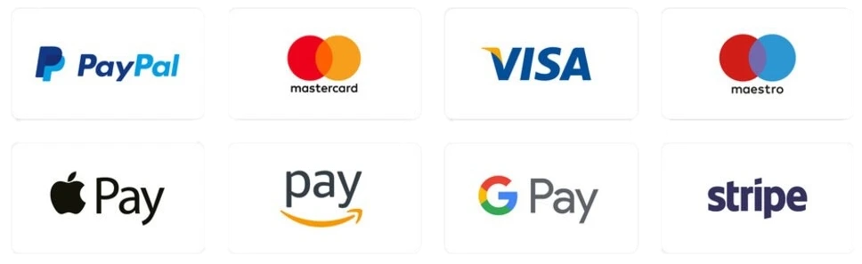 Accepted payment methods