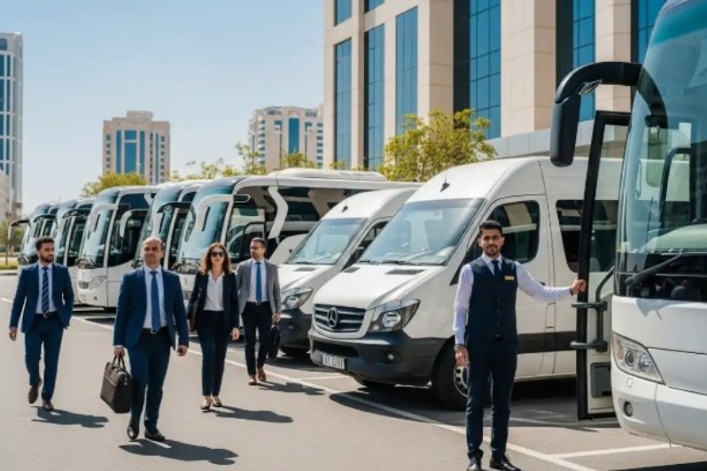 Dubai Bus Hire Staff Transport